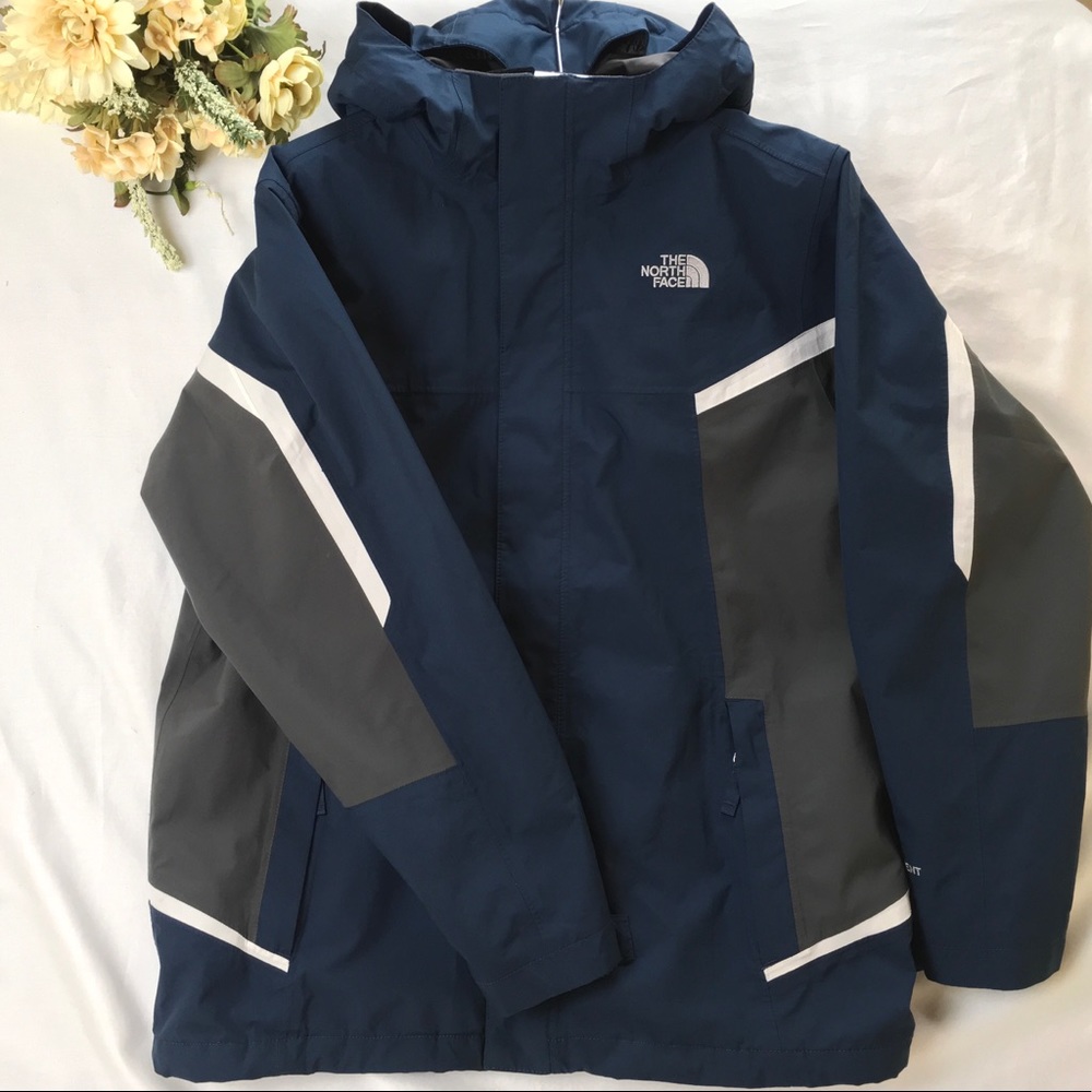 Northface Hyvent Blue Gray Jacket for Boy
